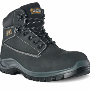 JCB HOLTON HIKER BLACK NUBUCK BOOT STC