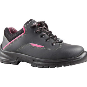 SISI JENNIFER LADIES SHOE BLACK/PINK STC